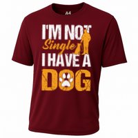 Funny I'm Not Single I Have A Dog Performance Shirt