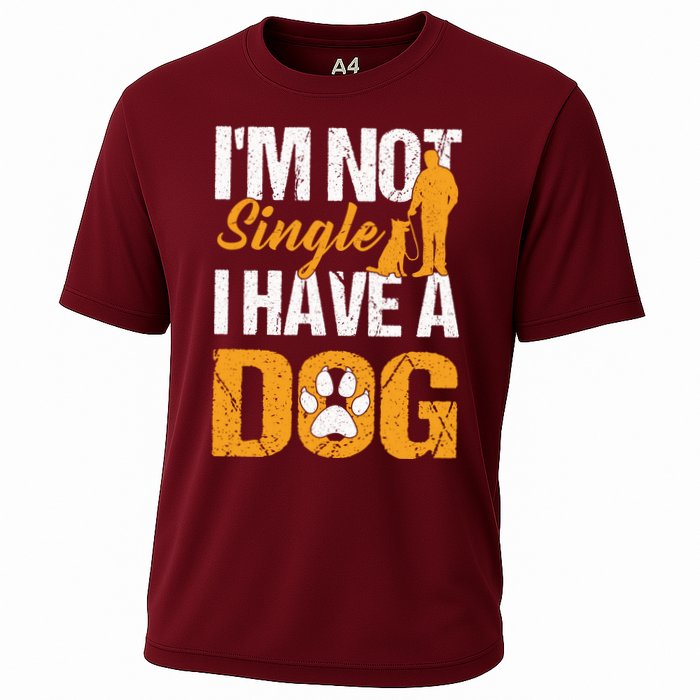 Funny I'm Not Single I Have A Dog Performance Shirt