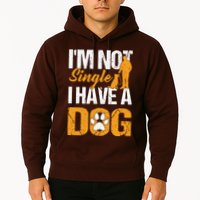 Funny I'm Not Single I Have A Dog Hoodie