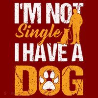 Funny I'm Not Single I Have A Dog Sustainable Beanie