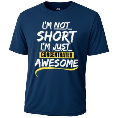 Funny IM Not Short IM Just Concentrated Awesome Funny Performance Shirt