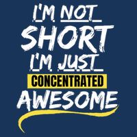 Funny IM Not Short IM Just Concentrated Awesome Funny 16 in Basic Backpack