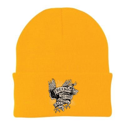 Freedom Is Not Free Eagle Knit Cap Winter Beanie