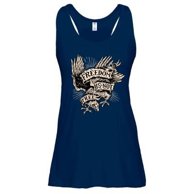 Freedom Is Not Free Eagle Ladies Essential Flowy Tank