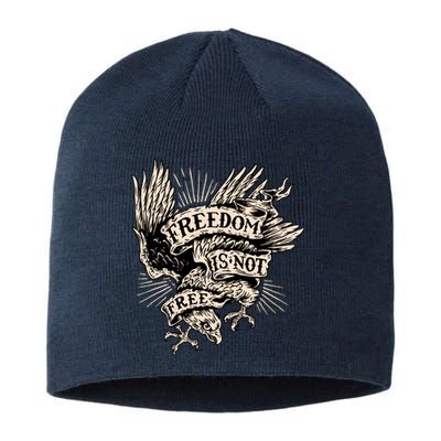 Freedom Is Not Free Eagle Sustainable Beanie