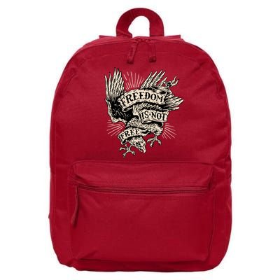Freedom Is Not Free Eagle 16 in Basic Backpack