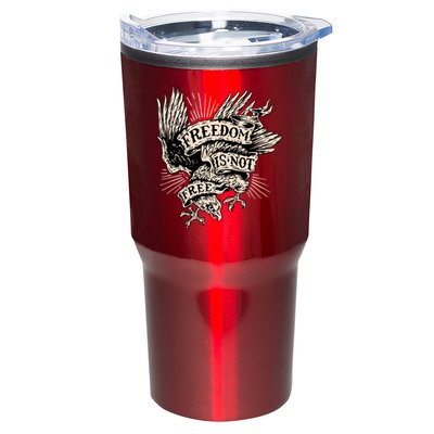 Freedom Is Not Free Eagle Tumbler