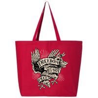 Freedom Is Not Free Eagle 25L Jumbo Tote