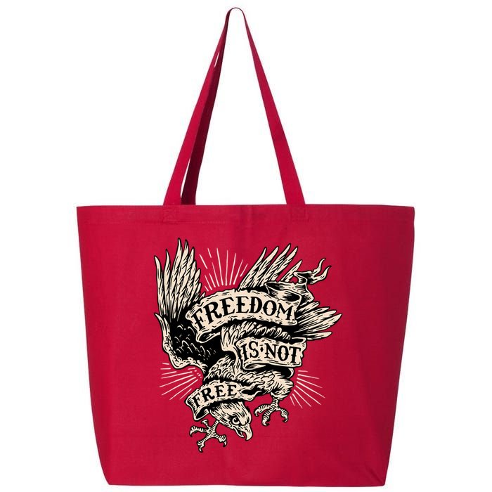 Freedom Is Not Free Eagle 25L Jumbo Tote