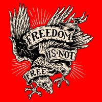 Freedom Is Not Free Eagle 25L Jumbo Tote