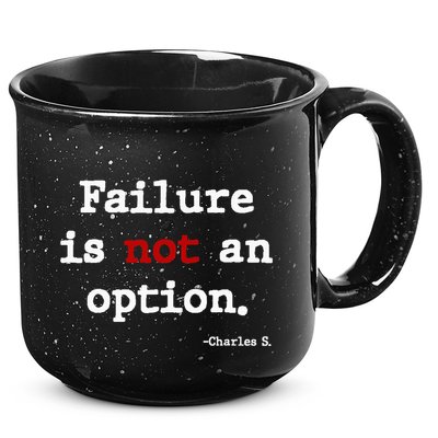 Failure Is Not An Option 15oz Campfire Ceramic Mug