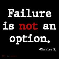 Failure Is Not An Option Baby Bodysuit