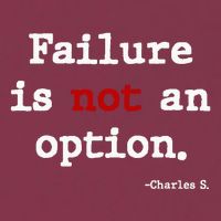 Failure Is Not An Option 16oz Travel Tumbler