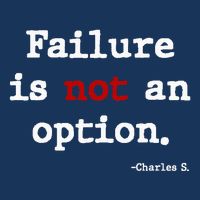 Failure Is Not An Option Infant Baby Jersey Bodysuit