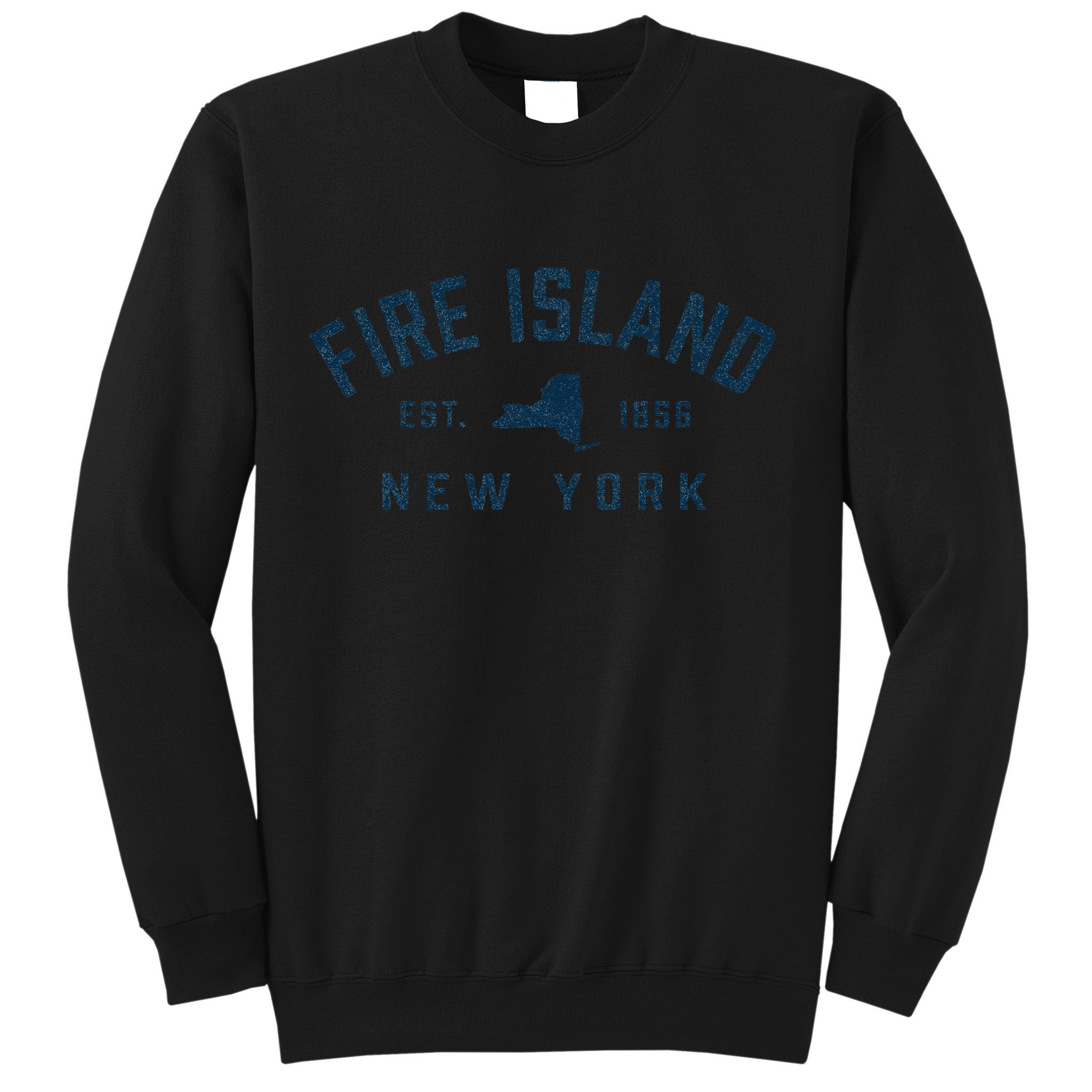 Fire Island New York Preppy Throwback Retro Souvenir Sweatshirt