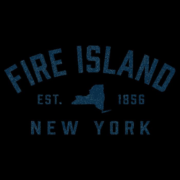 Fire Island New York Preppy Throwback Retro Souvenir Baby Bodysuit