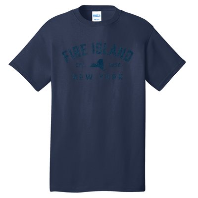 Fire Island New York Preppy Throwback Retro Souvenir Tall T-Shirt