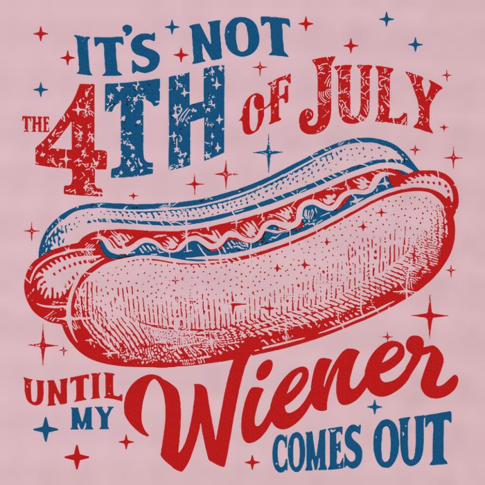 Funny ItS Not 4th Of July Until My Wiener Comes Out 25L Jumbo Tote