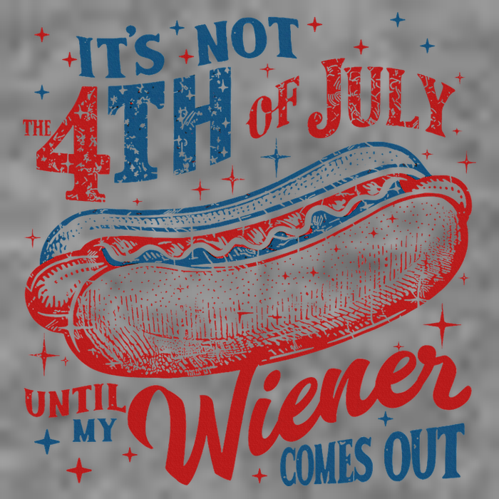 Funny ItS Not 4th Of July Until My Wiener Comes Out Sustainable Beanie