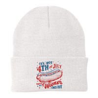 Funny ItS Not 4th Of July Until My Wiener Comes Out Beanie