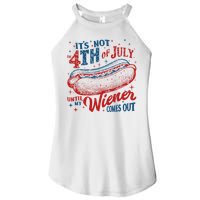 Funny ItS Not 4th Of July Until My Wiener Comes Out Women's Perfect Tri Rocker Tank
