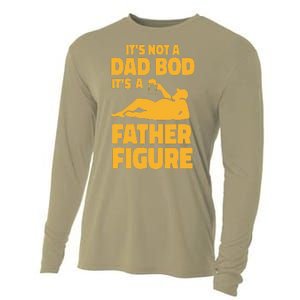 Funny Its Not A Dad Bod Its A Father Figure Funny Fathers Day Cute Cooling Performance Long Sleeve Crew