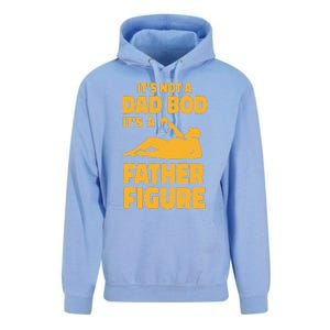 Funny Its Not A Dad Bod Its A Father Figure Funny Fathers Day Cute Unisex Surf Hoodie