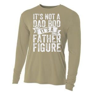 Funny Its Not A Dad Bod Its A Father Figure Funny Fathers Day Cooling Performance Long Sleeve Crew