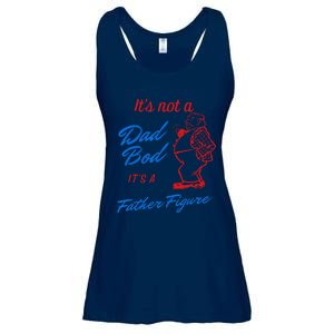 Funny Its Not A Dad Bod Its A Father Figure Funny Fathers Day Ladies Essential Flowy Tank