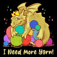 Funny I Need More Yarn Dragon Hoarding Yarn Backpack