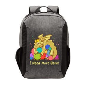 Funny I Need More Yarn Dragon Hoarding Yarn Vector Backpack