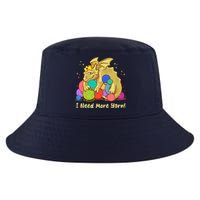 Funny I Need More Yarn Dragon Hoarding Yarn Cool Comfort Performance Bucket Hat