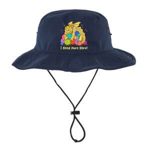 Funny I Need More Yarn Dragon Hoarding Yarn Legacy Cool Fit Booney Bucket Hat