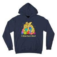 Funny I Need More Yarn Dragon Hoarding Yarn Tall Hoodie