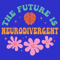 Future Is Neurodivergent Neurodiversity Autism Cute Gift Baby Bodysuit