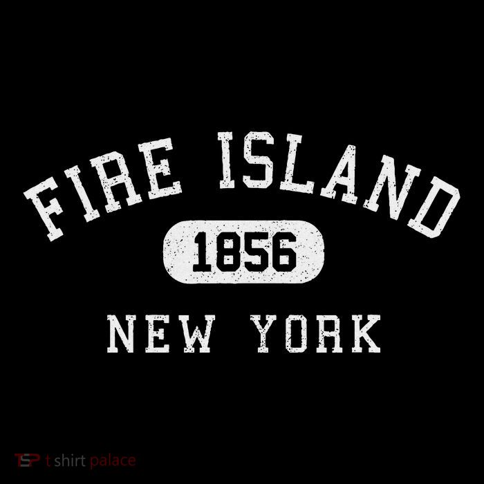 Fire Island New York 1856 Varsity Arched Text Wool Snapback Cap