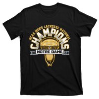 Fighting Irish National Champs Lacrosse T-Shirt