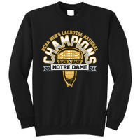 Fighting Irish National Champs Lacrosse Tall Sweatshirt