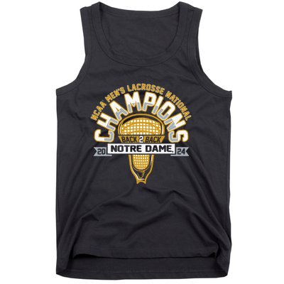 Fighting Irish National Champs Lacrosse Tank Top