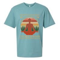 Funny I'm Not Sugar And Spice I'm Sage And Hood Sueded Cloud Jersey T-Shirt