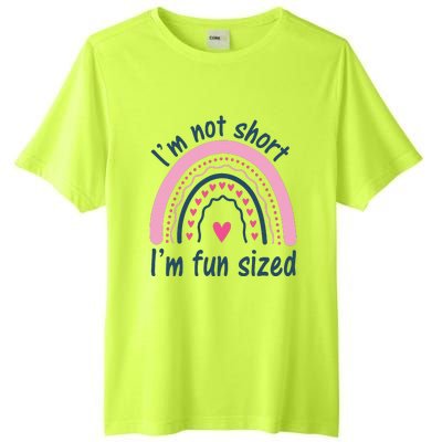 Funny Im Not Short Im Fun Sized Cool Short Tall Fusion ChromaSoft Performance T-Shirt