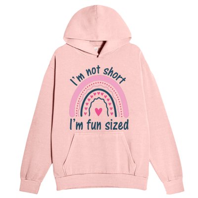 Funny Im Not Short Im Fun Sized Cool Short Urban Pullover Hoodie