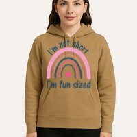 Funny Im Not Short Im Fun Sized Cool Short Hoodie