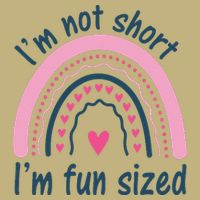 Funny Im Not Short Im Fun Sized Cool Short Hoodie
