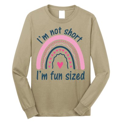 Funny Im Not Short Im Fun Sized Cool Short Long Sleeve Shirt