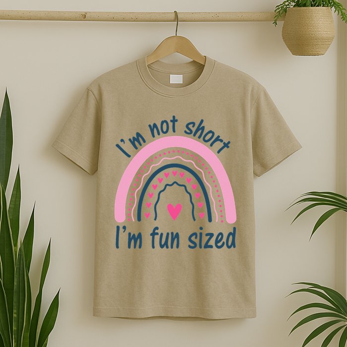 Funny Im Not Short Im Fun Sized Cool Short T-Shirt