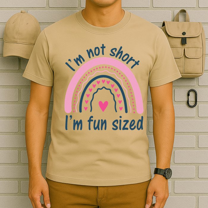 Funny Im Not Short Im Fun Sized Cool Short T-Shirt