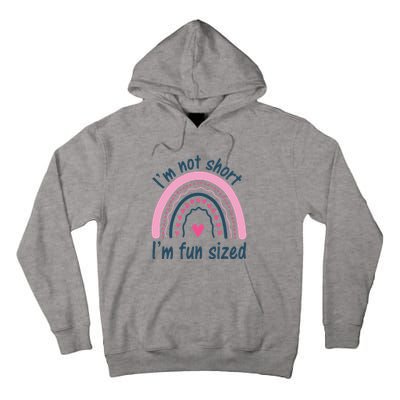 Funny Im Not Short Im Fun Sized Cool Short Tall Hoodie