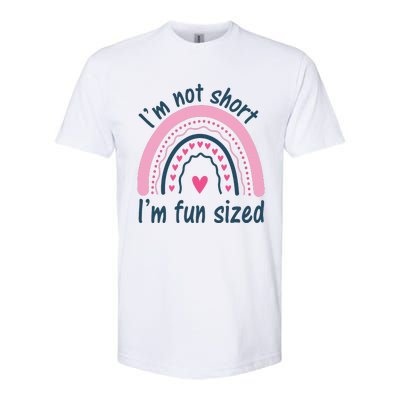 Funny Im Not Short Im Fun Sized Cool Short Softstyle CVC T-Shirt