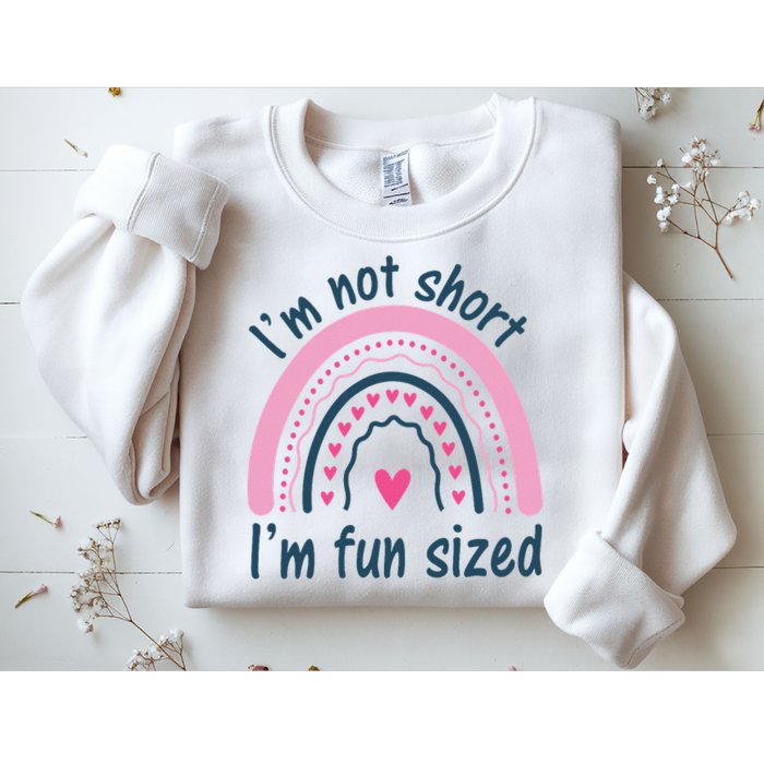 Funny Im Not Short Im Fun Sized Cool Short Sweatshirt